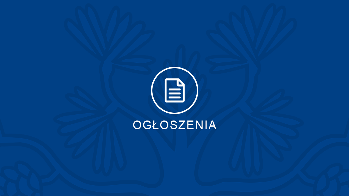 Ogłoszenia