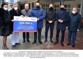 PGE i Enesta wsparły stalowowolski szpital