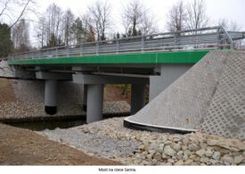 Most na rzece Sanna w Łążku Zaklikowskim już gotowy