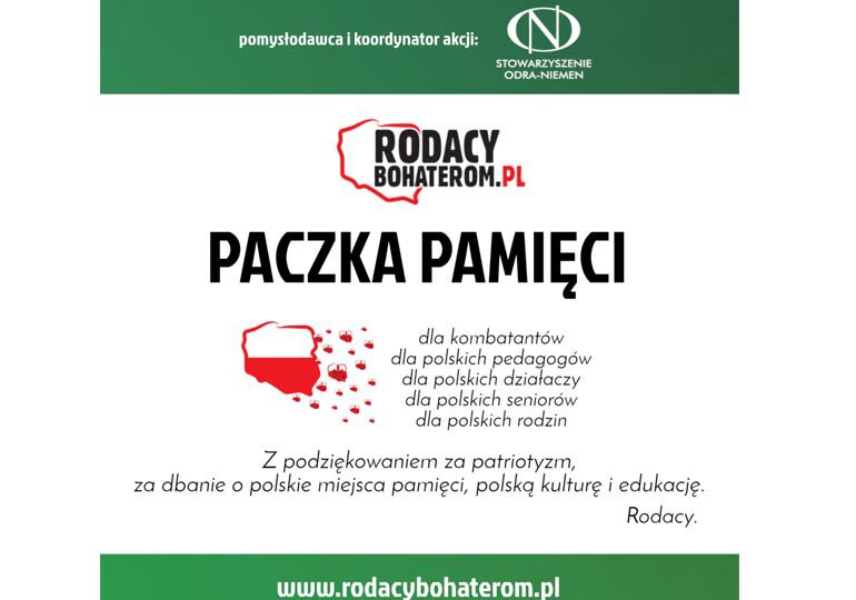 "Paczki Pamięci" dla Polaków na Kresach