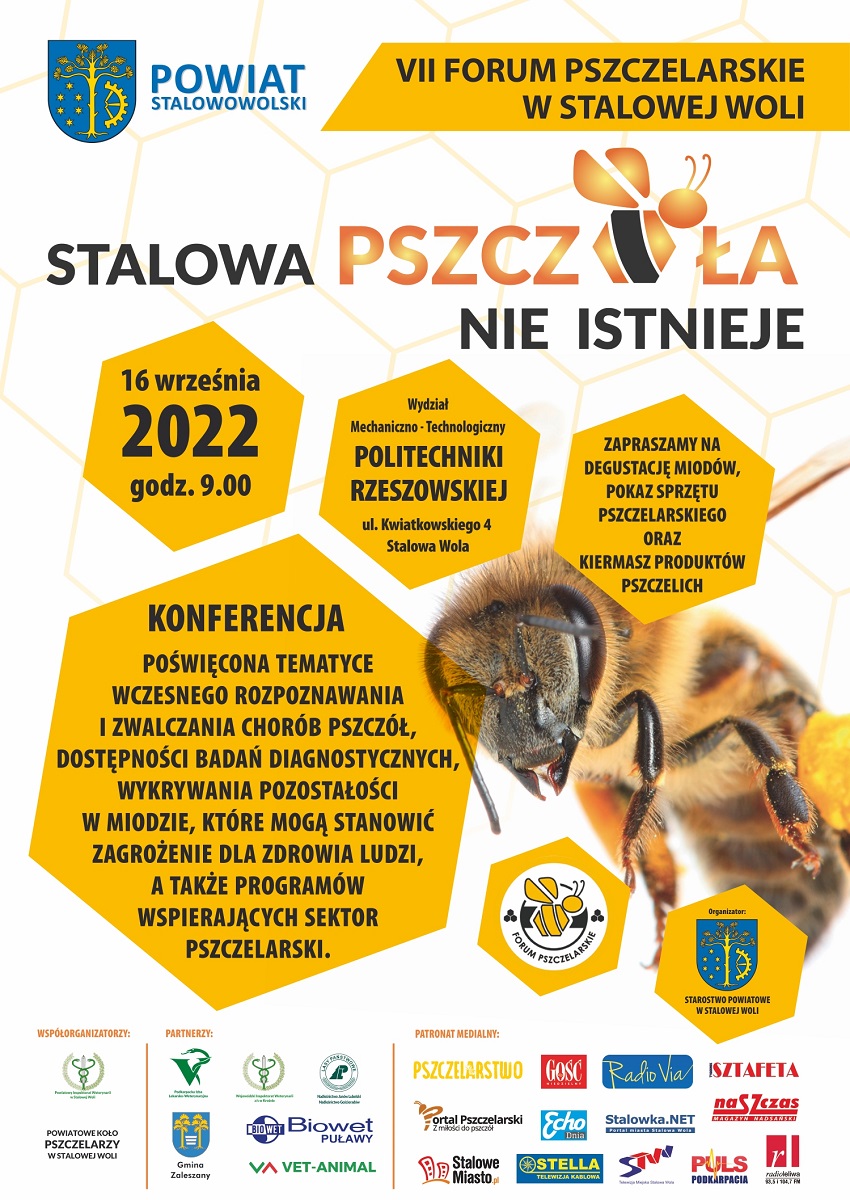 forum pszcelarskie 2022 - plakat