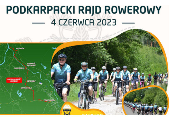 Zapraszamy na Podkarpacki Rajd Rowerowy 2023