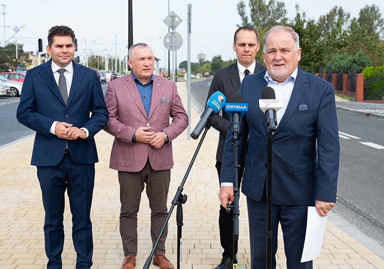 Drugi odcinek ulicy Dąbrowskiego oddany do użytku