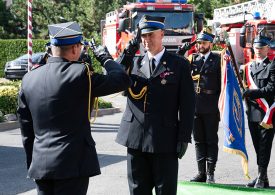 Leszek Zieliński zakończył służbę w stalowowolskiej komendzie straży pożarnej