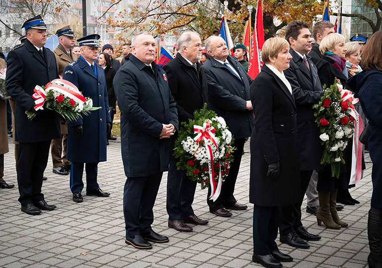 Obchody 106. rocznicy odzyskania niepodległości w Stalowej Woli