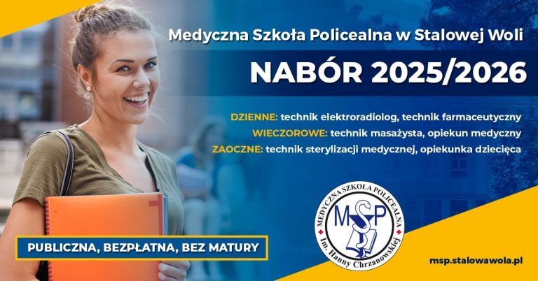 Trwa nabór do Medycznej Szkoły Policealnej